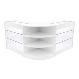 Monstershop Apollo LED Shop Counter Set LM60 & 2 x K900 - White - thumbnail 1