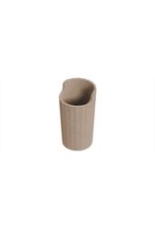 Cosmic Toothbrush Holder, Bathroom Tumbler, Beige, Avenir Collection in Light Sand