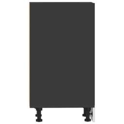 Berkfield Home Bottom Cabinet Black 40x44.5x81.5 cm Engineered Wood - thumbnail 5