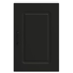 Berkfield Home Kitchen Wall Cabinet Kalmar Black Engineered Wood - thumbnail 5