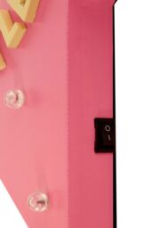 Orsina Premier Kids Twinkle Twinkle LED Light Star in Pink - thumbnail 5