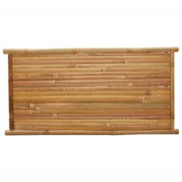 Berkfield Home Coffee Table 110x55x45 cm Bamboo in Brown - Size: 110 x 55 x 45 cm - thumbnail 6