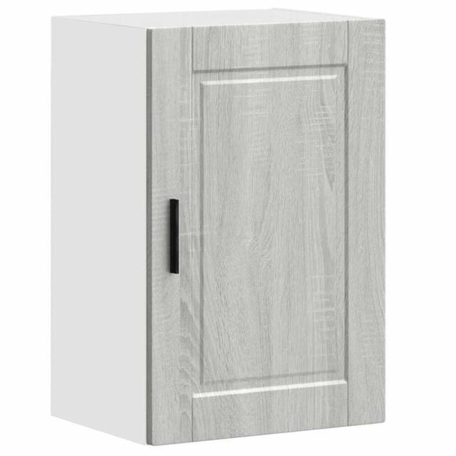 Berkfield Home Kitchen Wall Cabinet¬†Porto Grey Sonoma Engineered Wood - image 1