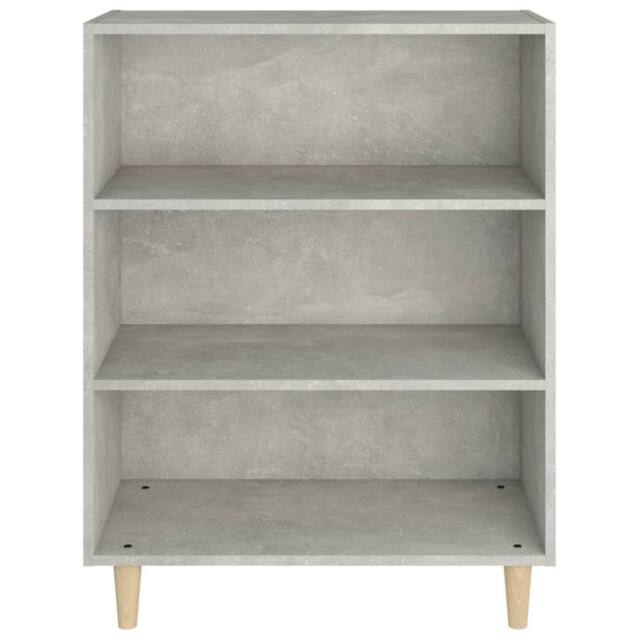 Berkfield Home Sideboard Concrete Grey 69.5x32.5x90 cm Engineered Wood - image 1