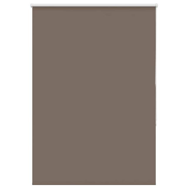 Berkfield Home Roller Blind Blackout Coffee 90x175 cm Fabric Width 85.7 cm Polyester in Brown - image 1