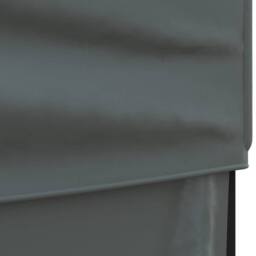 Berkfield Home Folding Party Tent with Sidewalls Anthracite 2x2 m in Charcoal - thumbnail 6