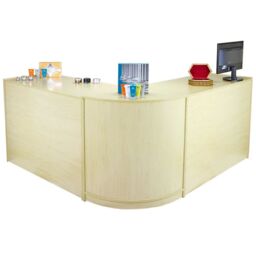 Monstershop Zodiac Maple Shop Counter & Retail Display Set in Beige - thumbnail 2