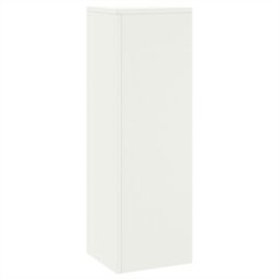 Berkfield Home Outdoor Plant Stands Pillar 2 pcs White 24x24x75 cm Steel - Size: 24 x 24 x 75 cm - thumbnail 5