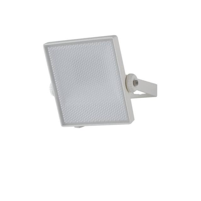 Netlighting KRONOS Outdoor LED Flood Light White IP65 800lm 4000K 11.7x13.8x2.7cm - Size: 11.7x13.8x2.7 cm - image 1