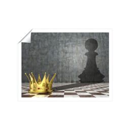 "Warren Reed - Designer Deception - Crown Unframed Art Print - Size: W12"" x H16""" - thumbnail 2