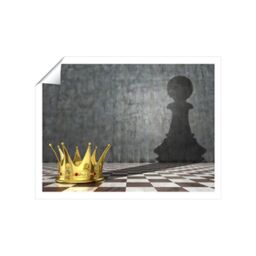 "Warren Reed - Designer Deception - Crown Unframed Art Print - Size: W12"" x H16""" - thumbnail 1