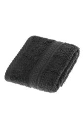 Homescapes 500 GSM Turkish Cotton Towel Soft, Absorbent & Quick-Drying in Black - Size: Bath Sheet - thumbnail 3