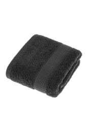 Homescapes 500 GSM Turkish Cotton Towel Soft, Absorbent & Quick-Drying in Black - Size: Bath Sheet - thumbnail 4