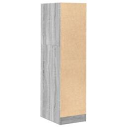 Berkfield Home Apothecary Cabinet Grey Sonoma 30x41x118 cm Engineered Wood - Size: 30 x 41 x 118 cm - thumbnail 7