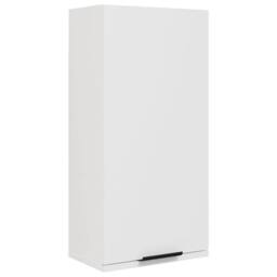 Berkfield Home Wall-mounted Bathroom Cabinet White 32x20x67 cm - Size: 32 x 20 x 67 cm - thumbnail 3