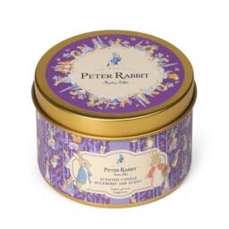 Peter Rabbit Blueberry Jam Scented Tin Candle 1 Wick 25hr Burn in Purple - Size: Small - thumbnail 3