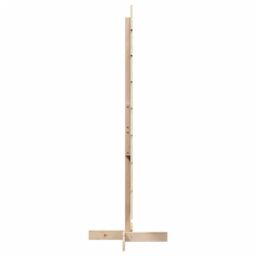 Berkfield Home Wooden Christmas Tree for Decoration 150 cm Solid Wood Pine in Brown - thumbnail 4