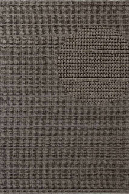 THE RUGS Ted Baker Camden Wool Parker Rug Handwoven Striped Living Room in Brown - Size: 160 cm x 230 cm - image 1
