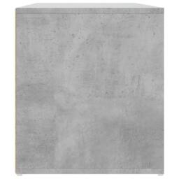 Berkfield Home Corner Cabinet Concrete Grey 200x40x45 cm Engineered Wood - Size: 200 x 40 x 45 cm - thumbnail 5