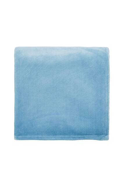 Helena Springfield 'Snug' Fleece Throw in Blue - Size: 140 cm x 180 cm - image 1