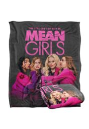 Mean Girls (2024) Musical Poster Silky Touch Super Soft Throw Blanket 152 X 127 cm in White - thumbnail 2