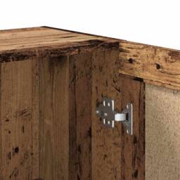 Berkfield Home Classic Book Cabinet Old Wood 82.5x30.5x80 cm Engineered Wood in Brown - thumbnail 9