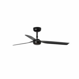 Netlighting Punt Black 3 Blade Ceiling Fan With DC Motor - thumbnail 1