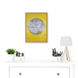 Artery8 Painting Abstract Hilma Af Klint 1915 The Dove Nr 12 13 Artwork Framed Wall Art Print A4 in Light Oak - thumbnail 2