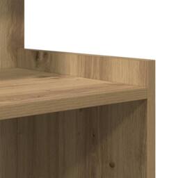 Berkfield Home Bed Cabinets - 2 pcs Artisan Oak, 40 x 35 x 60 cm, Made of Wood in Brown - Size: 40 x 35 x 60 cm - thumbnail 9
