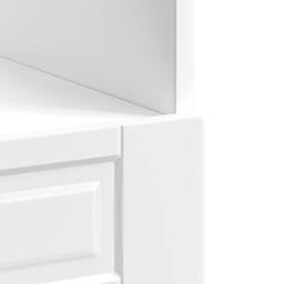 Berkfield Home Oven Cabinet¬†Porto High Gloss White Engineered Wood - thumbnail 8