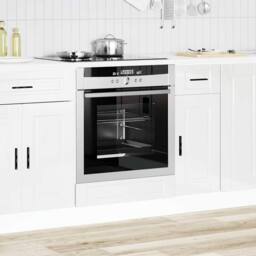 Berkfield Home Oven Cabinet¬†Porto High Gloss White Engineered Wood - thumbnail 1