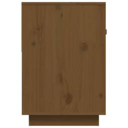 Berkfield Home TV Cabinet Honey Brown 90x40x60 cm Solid Wood Pine - Size: 90 x 40 x 60 cm - thumbnail 7