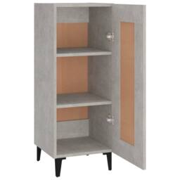 Berkfield Home Sideboard Concrete Grey 34.5x34x90 cm Engineered Wood - thumbnail 7