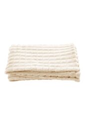 Living and Home Reversible Skin-Friendly Throw Blanket in Beige - Size: Medium - thumbnail 6