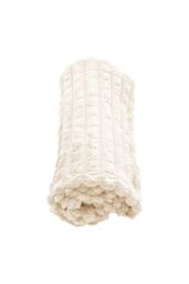Living and Home Reversible Skin-Friendly Throw Blanket in Beige - Size: Medium - thumbnail 9