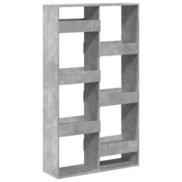 Berkfield Home Bookcase Concrete Grey 100x33x175 cm Engineered Wood - Size: 100 x 33 x 175 cm - thumbnail 6
