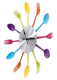 Orsina Maison by Premier Multi Coloured Cutlery Wall Clock - thumbnail 2