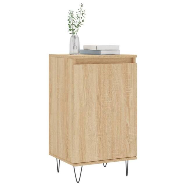 Berkfield Home Sideboard Sonoma Oak 40x35x70 cm Engineered Wood in Light Oak - Size: 40 x 35 x 70 cm - image 1