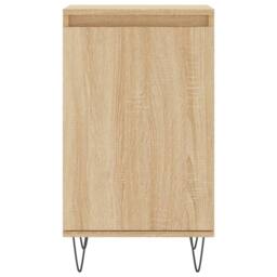 Berkfield Home Sideboard Sonoma Oak 40x35x70 cm Engineered Wood in Light Oak - Size: 40 x 35 x 70 cm - thumbnail 5
