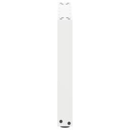 Berkfield Home Coffee Table Legs U-Shaped 2 pcs White 50x(42-43) cm Steel - thumbnail 6