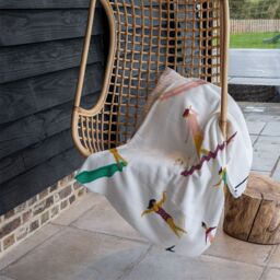 Benjamin Tate Design Female Surfers Blanket in Natural - Size: 120 cm x 150 cm - thumbnail 4