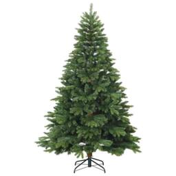 Berkfield Home Artificial Christmas Tree with 300 LEDs Green 180 cm PE & PVC - thumbnail 5