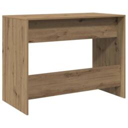 Berkfield Home Desk Artisan Oak 101x50x76.5 cm Engineered Wood in Brown - thumbnail 8