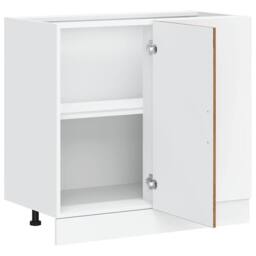 Berkfield Home Sink Base Cabinet Old Wood Engineered Wood in Brown - thumbnail 5