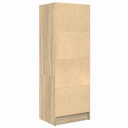 Berkfield Home Sonoma Oak Shelving Unit Sonoma Oak MDF Big Shelving Unit in Light Brown - thumbnail 8