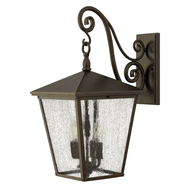 Loops Outdoor IP44 4Wall Light Regency Bronze LED E14 60W - image 1