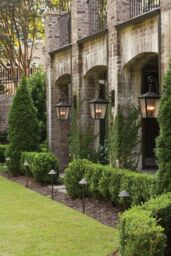 Loops Outdoor IP44 4Wall Light Regency Bronze LED E14 60W - thumbnail 2
