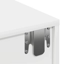 Berkfield Home Wall Shelf with Drawers White 60x26.5x15 cm Engineered Wood - thumbnail 9