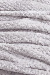 OHS Luxury Large Waffle Honeycomb Mink Warm Throw in Grey - Size: 150 cm x 200 cm - thumbnail 3