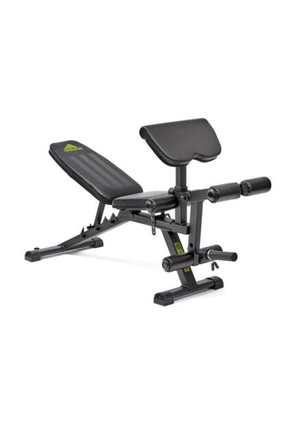 adidas Performance Training Weight Bench with Preacher Curl in Black - image 1